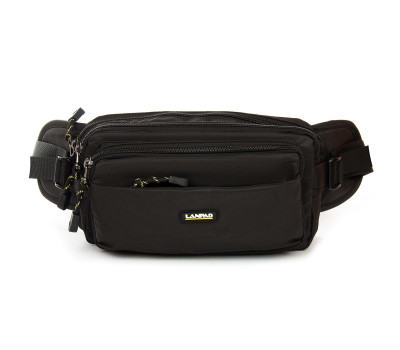 Сумка Чоловіча На пояс нейлон Lanpad 63737 black