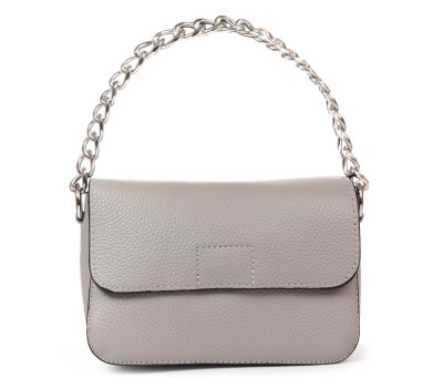 Сумка Шкіряна Жіноча Класична ALEX RAI 99111 white-grey