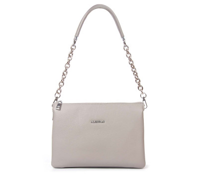 Сумка Шкіряна Жіноча Класична ALEX RAI 3012 L-grey