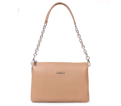 Сумка Шкіряна Жіноча Класична ALEX RAI 3012 apricot