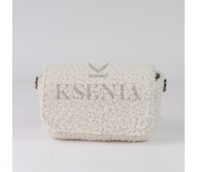 Жіноча хутряна сумка крос-боді КСЕНІЯ №36-23/1
