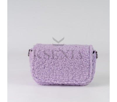 Жіноча хутряна сумка крос-боді КСЕНІЯ №36-23/5