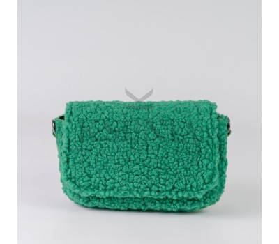 Жіноча хутряна сумка крос-боді КСЕНІЯ №36-23/7