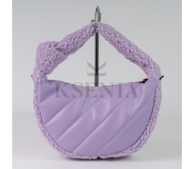 Жіноча хутрова сумка-багет КСЕНІЯ №37-23/5