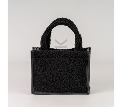 Жіноча сумка-шопер з хутром КСЕНІЯ №38-23/2