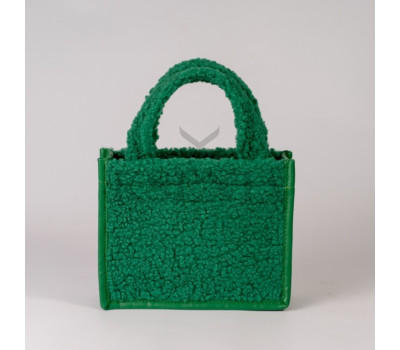 Жіноча сумка-шопер з хутром КСЕНІЯ №38-23/3