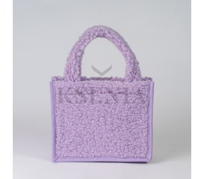 Жіноча сумка-шопер з хутром КСЕНІЯ №38-23/4