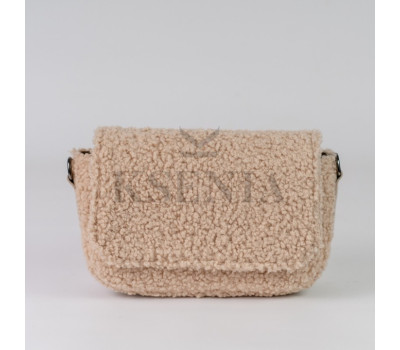 Жіноча хутряна сумка крос-боді КСЕНІЯ №36-23/2