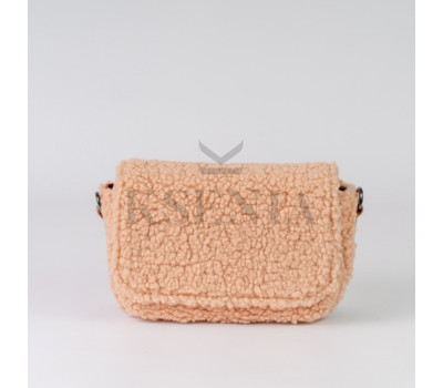 Жіноча хутряна сумка крос-боді КСЕНІЯ №36-23/4