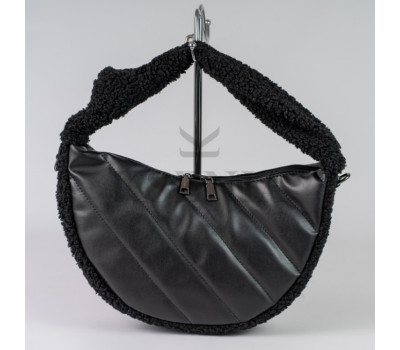 Жіноча хутрова сумка-багет КСЕНІЯ №37-23/3