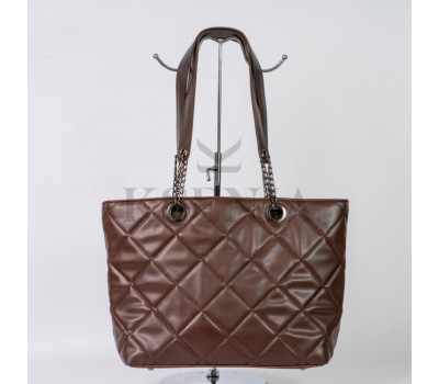 Жіноча стьобана сумка-шопер КСЕНІЯ  №08-21/2