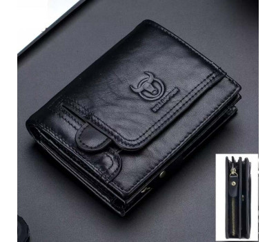 Чоловічий гаманець розкладний чорний TB037A Bull