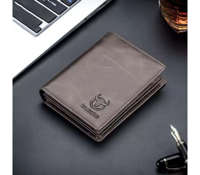 Чоловічий гаманець розкладний сірий TB027J Bull