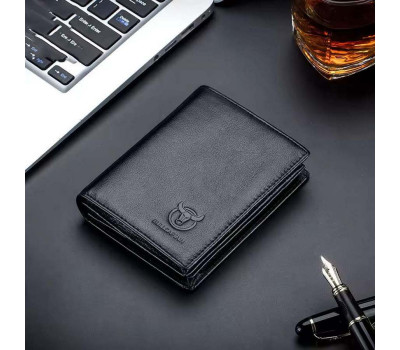 Чоловічий гаманець розкладний чорний TB027A Bull