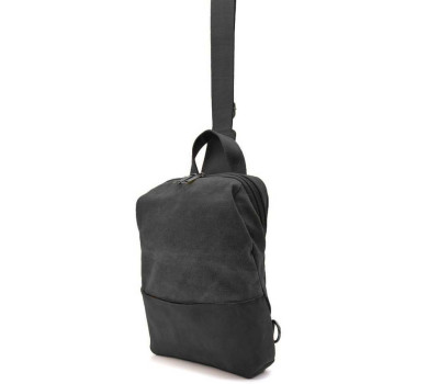 Слінг через плече, нагрудна сумка зі шкіри та канвас TARWA RAg-1905-3md