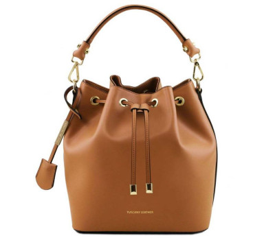 Жіноча сумка відро шкіряна Tuscany Vittoria TL141531