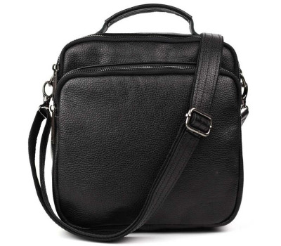 Чоловіча сумка на плече з шкіряною ручкою FA-6018-3md TARWA флотар