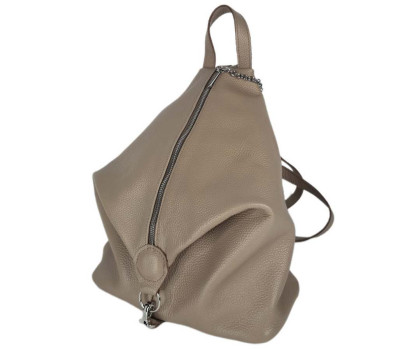 Рюкзак жіночий "Паріс" натуральна шкіра, лате флотар