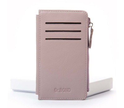Гаманець Шкіряний Жіночий Classic DR. BOND WN-23-16 pink-purple Podium
