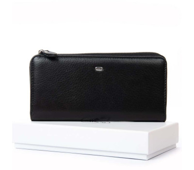 Гаманець Шкіряний Жіночий Classic DR. BOND WN-23-21 black Podium