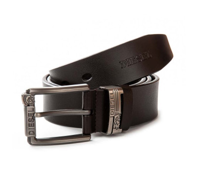 Ремінь шкіряний чоловічий DS-008 brown Podium