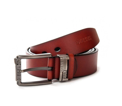 Ремінь шкіряний чоловічий DS-008 light-brown Podium