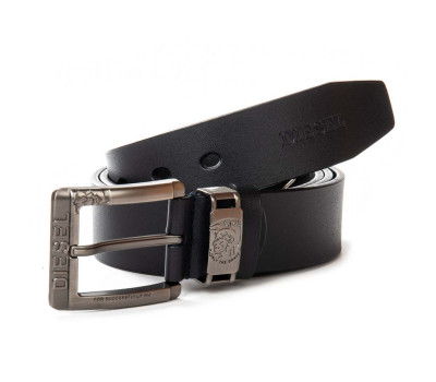 Ремінь шкіряний чоловічий DS-009 blue Podium