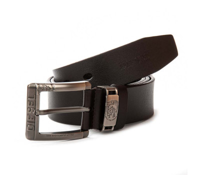 Ремінь шкіряний чоловічий DS-009 brown Podium