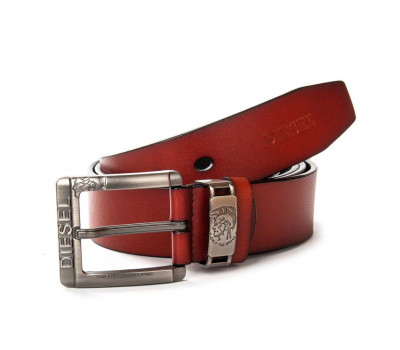 Ремінь шкіряний чоловічий DS-009 light-brown Podium