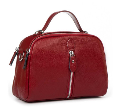 Сумка Шкіряна Жіноча Клатч ALEX RAI 2906 bordo Podium