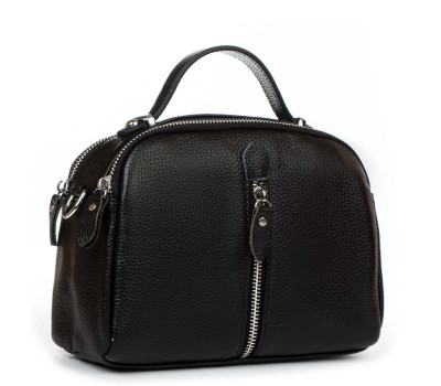 Сумка Шкіряна Жіноча Клатч ALEX RAI 2906 black Podium