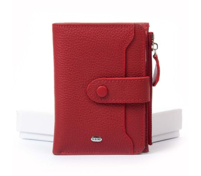 Гаманець Шкіряний Жіночий Classic DR. BOND WN-23-17 red Podium