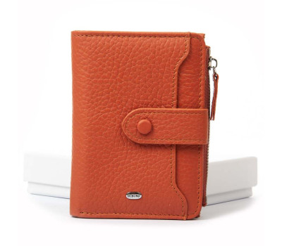 Гаманець Шкіряний Жіночий Classic DR. BOND WN-23-17 orange Podium