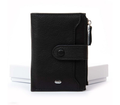 Гаманець Шкіряний Жіночий Classic DR. BOND WN-23-17 black Podium