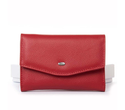 Гаманець Шкіряний Жіночий Classic DR. BOND WN-23-18 red Podium