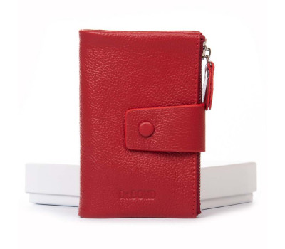 Гаманець Шкіряний Жіночий Classic DR. BOND WN-23-19 red Podium