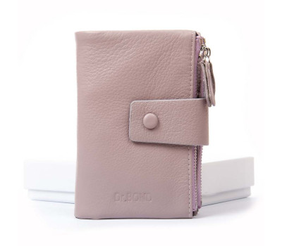 Гаманець Шкіряний Жіночий Classic DR. BOND WN-23-19 pink-purple Podium