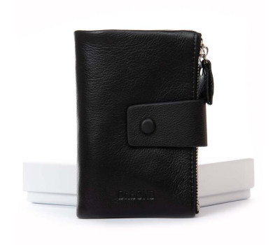 Гаманець Шкіряний Жіночий Classic DR. BOND WN-23-19 black Podium