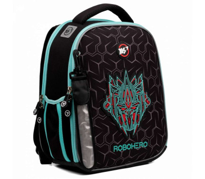 Рюкзак шкільний каркасний Yes Robohero H-100