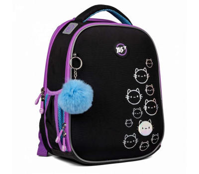 Рюкзак шкільний каркасний Yes Mysterious Cats H-100