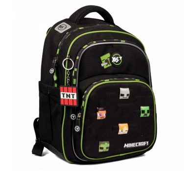 Рюкзак шкільний напівкаркасний Yes Minecraft S-91