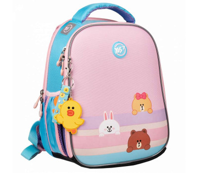 Рюкзак шкільний каркасний Yes Line Friends H-100