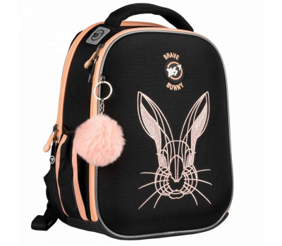 Рюкзак шкільний каркасний Yes Brave Bunny H-100