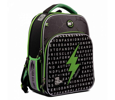 Рюкзак шкільний каркасний Yes Lightning S-78