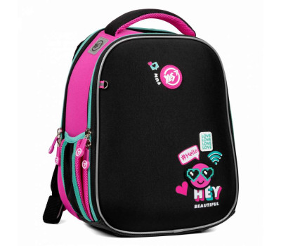 Рюкзак шкільний каркасний Yes H-100 Lovely Smile