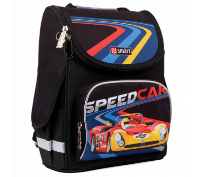 Рюкзак шкільний каркасний Smart PG-11 Speed Car