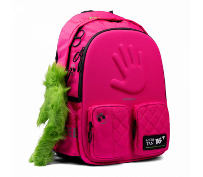 Рюкзак шкільний напівкаркасний YES T-129 YES by Andre Tan Hand pink