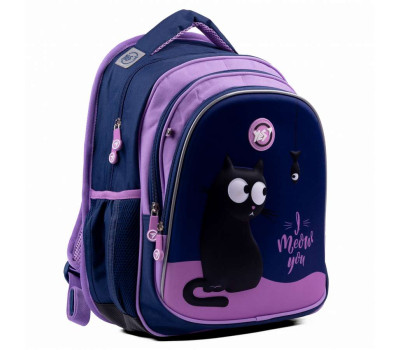 Рюкзак шкільний напівкаркасний YES S-82 Cats