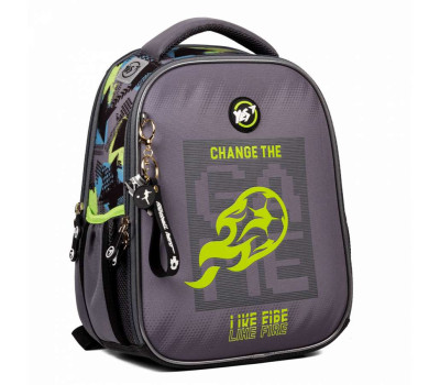 Рюкзак шкільний каркасний Yes Football H-100