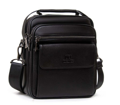 Сумка Шкіряна Чоловіча Планшет BRETTON 5015-3L black